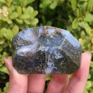 Moss agate freeform #1
